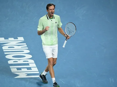 Partidazo: Medvedev se anota en las semifinales de Australian Open