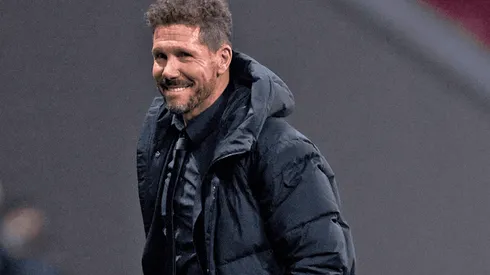 Simeone, DT de Atlético de Madrid.