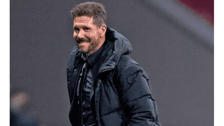 Simeone, DT de Atlético de Madrid.