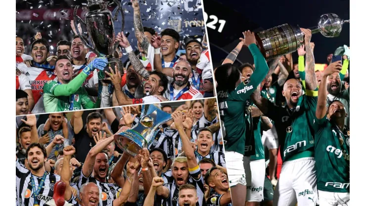 Los mejores clubes de Conmebol en 2021