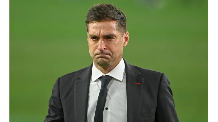 Diego Alonso, técnico de la selección de Uruguay.