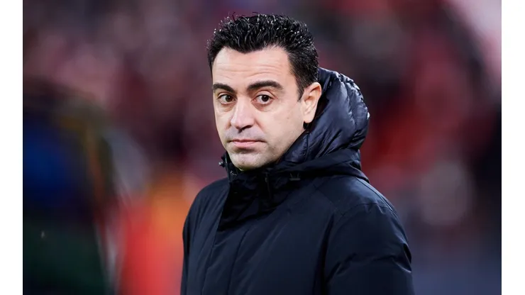 Xavi Hernández, entrenador del Barcelona.