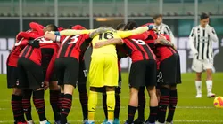 Jugadores del AC Milan.