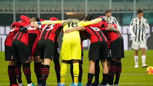 Jugadores del AC Milan.