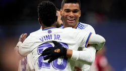 Casemiro y Vinicíus Jr., jugadores del Real Madrid.