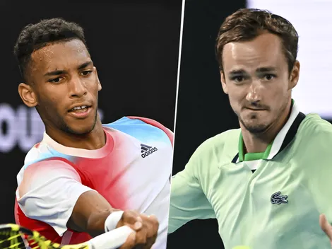 EN VIVO | Félix Auger-Aliassime vs. Daniil Medvedev por el Abierto de Australia: horario y canal de TV para ver el partido
