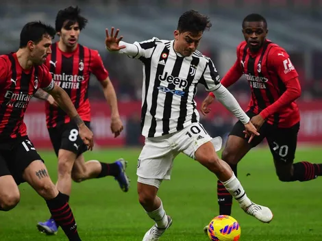 Serie A: Milan no pudo ante Juventus y perdió terreno ante Inter