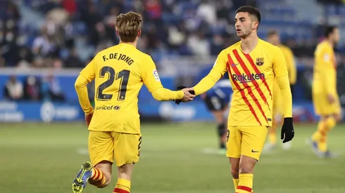 De Jong y Ferrán, la sociedad que le dio el triunfo a Barcelona.