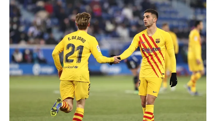 De Jong y Ferrán, la sociedad que le dio el triunfo a Barcelona.