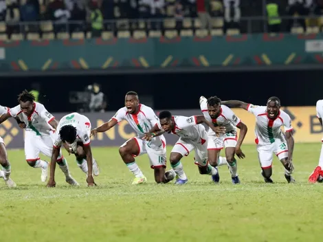 ¡Una locura! El festejo del arquero de Burkina Faso por la clasificación