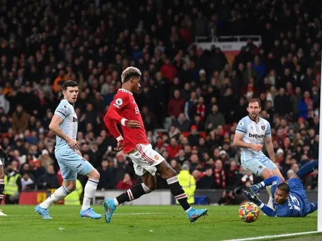 Rashford hace delirar Old Trafford: Manchester United gana sobre la hora