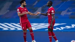 Mohamed Salah y Sadio Mané en Liverpool