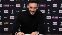 Hugo Lloris firma su contrato con el Tottenham