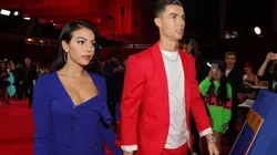 Georgina Rodríguez y Cristiano Ronaldo, en un evento.