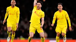 Festejo de Liverpool.