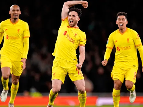 Liverpool venció de visitante a Arsenal y se clasificó a la final de la Copa de la Liga