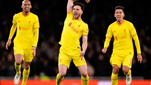 Festejo de Liverpool.