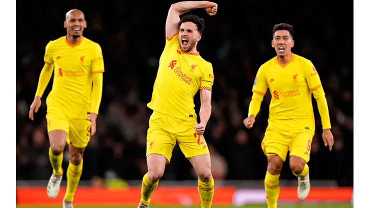 Festejo de Liverpool.
