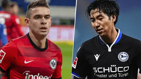 Eintracht Frankfurt vs. Arminia Bielefeld por la Bundesliga (Fotos: Getty Images)
