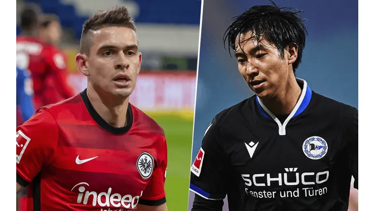 Eintracht Frankfurt vs. Arminia Bielefeld por la Bundesliga (Fotos: Getty Images)