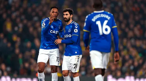 Yerry Mina, colombiano de Everton.