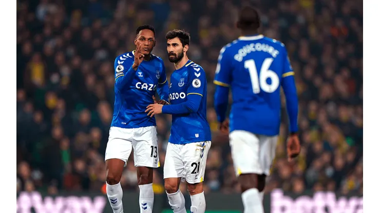 Yerry Mina, colombiano de Everton.