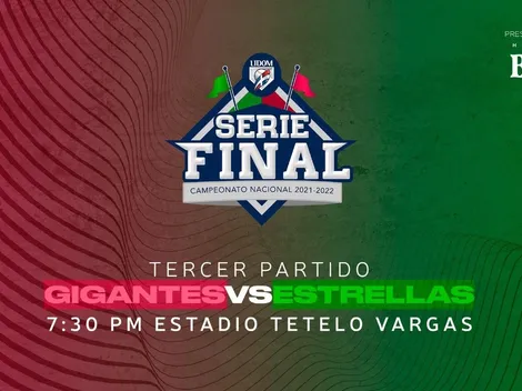 JUEGO 3 | HOY | Estrellas Orientales vs. Gigantes del Cibao | VER EN VIVO ONLINE | Horario, streaming y canal de TV para ver la LIDOM