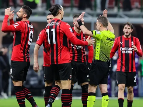 Entre lágrimas: Ibrahimovic consoló al árbitro luego del error