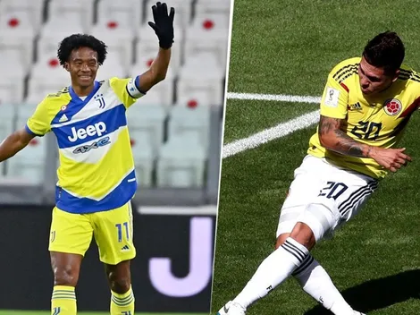 Sello colombiano: Cuadrado y Juan Fer Quintero, los goles por debajo de la barrera