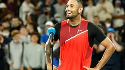 Kyrgios debutó con un triunfo en el Australian Open.