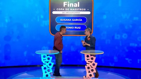 Antonio se enfrentará a Susana en la gran final (foto: Pasapalabra)