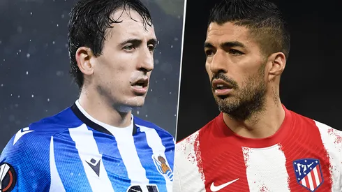 Real Sociedad vs. Atlético de Madrid por la Copa del Rey (Fotos: Getty).