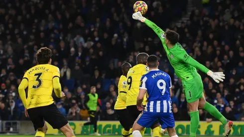 Kepa Arrizabalaga, uno de los puntos altos de la noche.