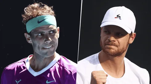 Rafael Nadal vs. Yannick Hanfmann por el Abierto de Australia (Fotos: Getty Images)