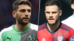 Sassuolo vs. Cagliari por la Copa Italia (Fotos: Getty).