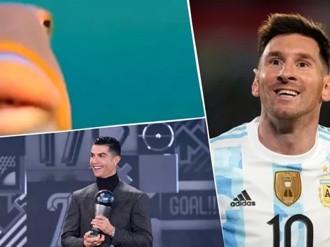 La cámara frontal de Messi y su vestimenta casual: los mejores memes de The Best 2021