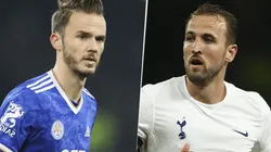 Leicester vs. Tottenham por la Premier League de Inglaterra (Fotos: Getty Images)