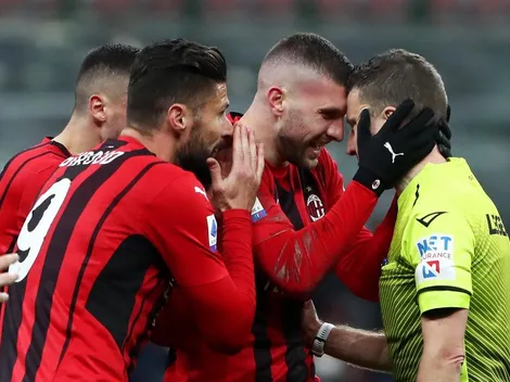 El grosero error arbitral que separó a Milan de la cima de la Serie A