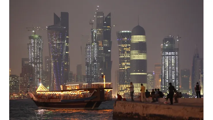 Doha, la capital de Qatar.