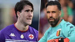 Fiorentina vs. Genoa por la Serie A (Fotos: Getty).