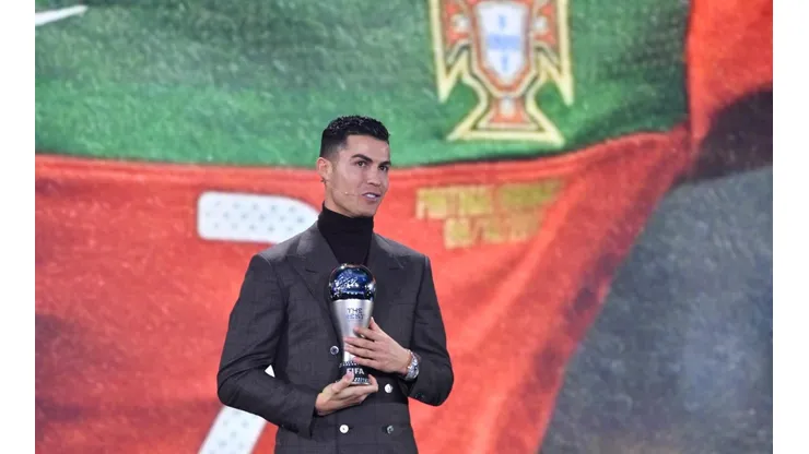 Cristiano Ronaldo recibe un premio especial en The Best.