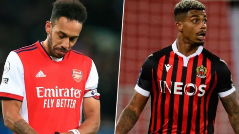 Pierre-Emerick Aubameyang y Mario Lemina