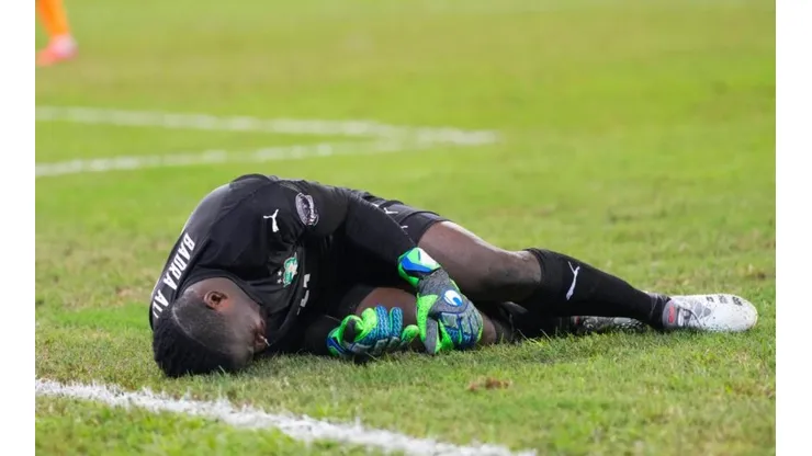 Badra Ali Sangaré y un costoso error en la Copa África.