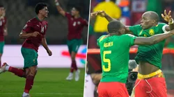 Zakaria Aboukhlal y Vincent Aboubakar.