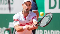 Novak Djokovic en Roland Garros.