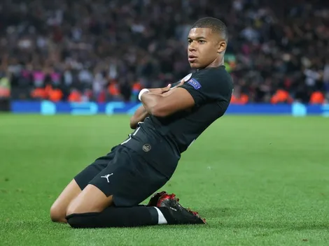 El hermano de Mbappé marcó en la Sub-17 y lo festejó como Kylian