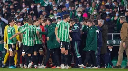 Momentos álgidos entre Betis y Sevilla.