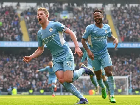 Manchester City se encamina al título: De Bruyne liquida a Chelsea