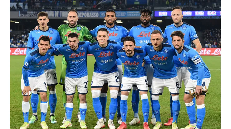 Equipo de Napoli.