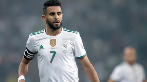 Riyad Mahrez, una de las figuras de Algeria (Foto: Getty Images).